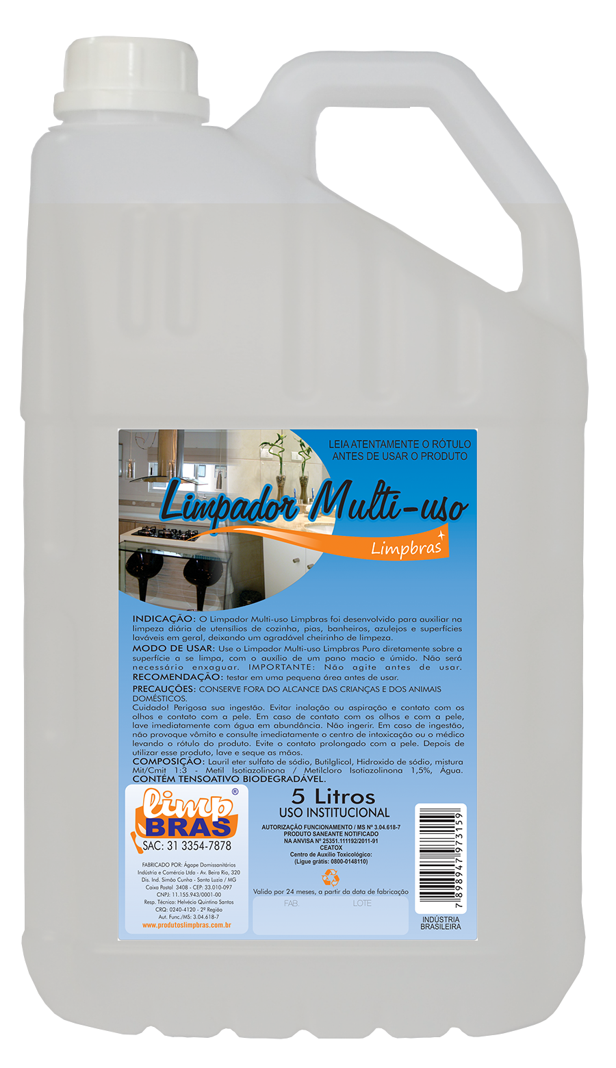 MULTI USO LIMPBRAS 5L