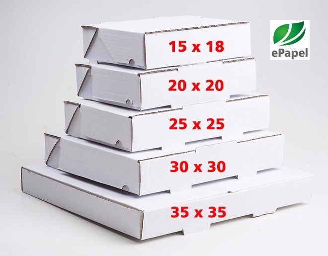 CAIXA PARA SALGADO BRANCA C/ 25 UNID.