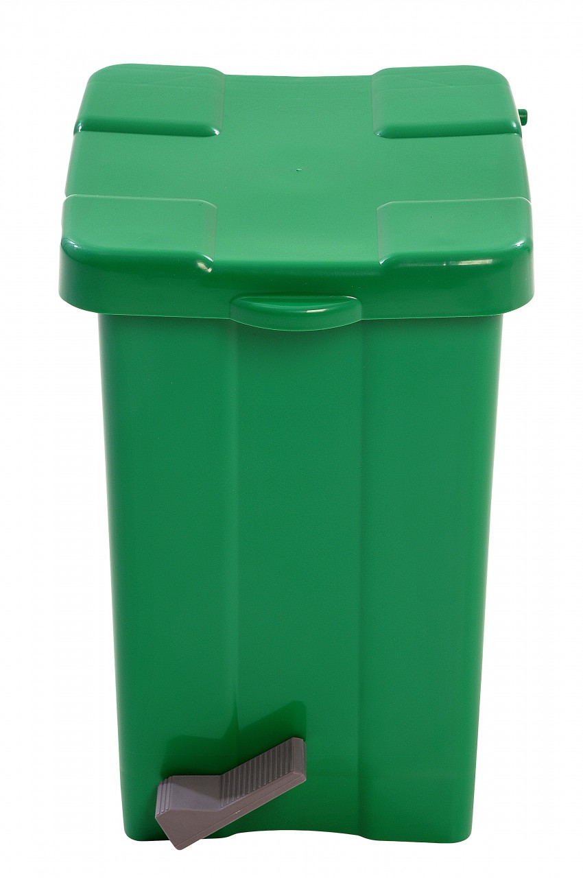LIXEIRA QUADRADA COM PEDAL 25L
